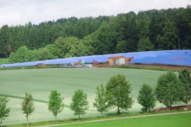 Nur etwa 4 Wochen Bauzeit für das Mega-Projekt in Schweinbach sind durchaus rekordverdächtig.